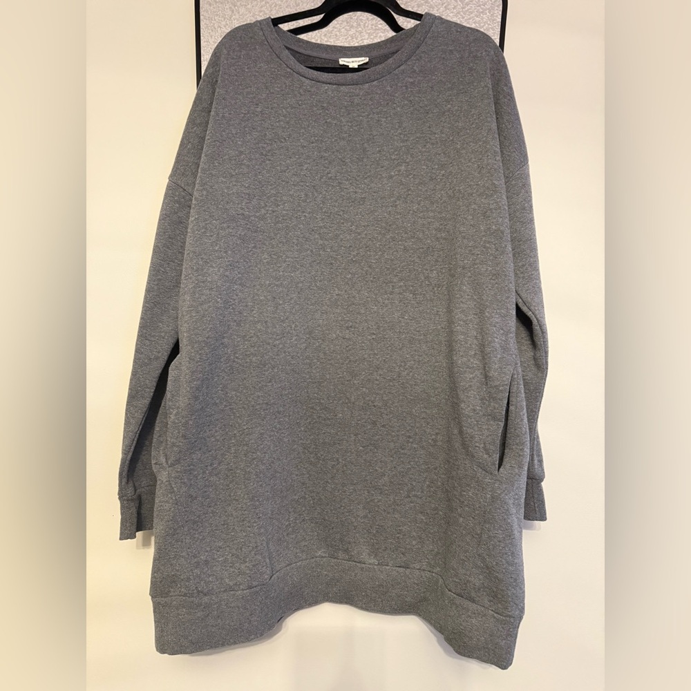 Zenana Outfitters Gray Sweatshirt 3X